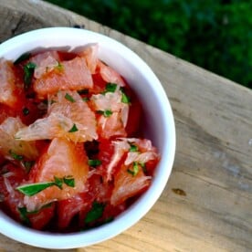 Pomelo and Mint Salad