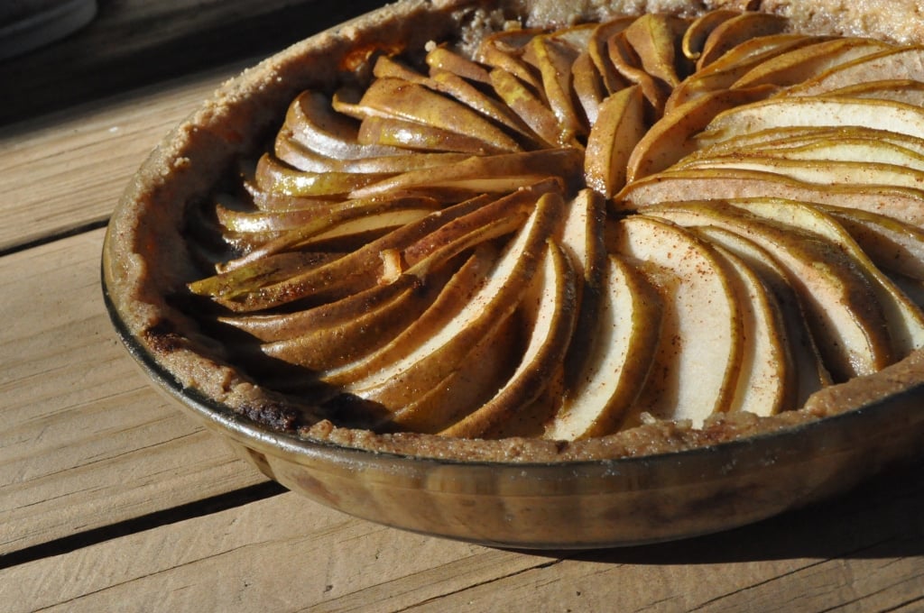 paleo pear tart