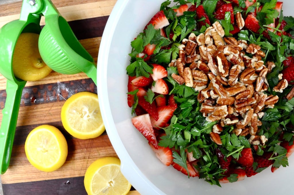 Strawberry Pecan Salad