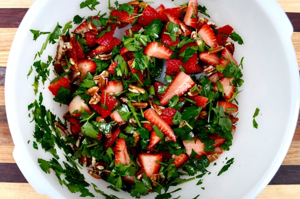 Strawberry Pecan Salad