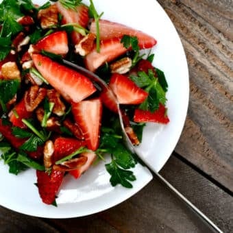 Strawberry Pecan Salad