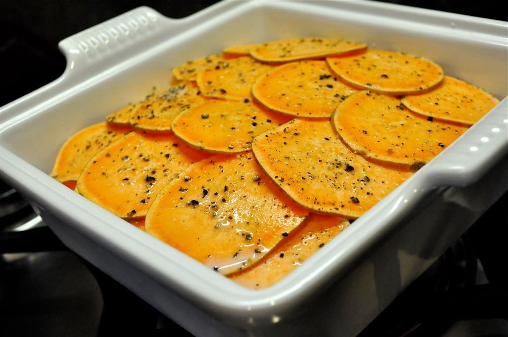 Scalloped Sweet Potatoes