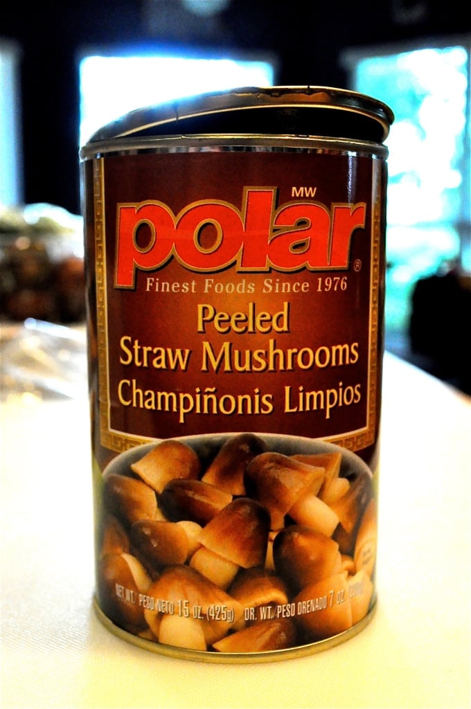 canned mushrooms