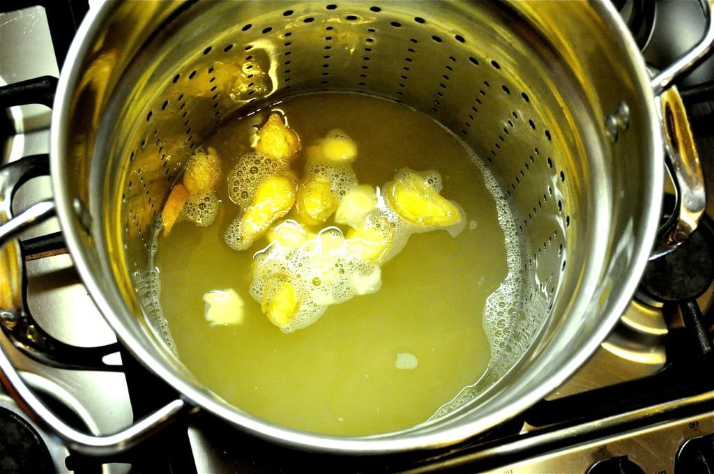 boiled ginger