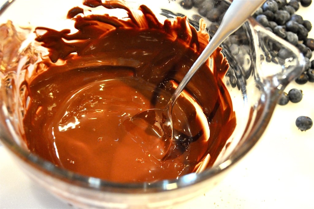 melted chocolate