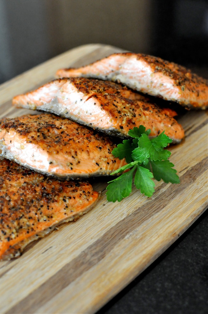 Paleo Peppered Salmo | Fed and Fit