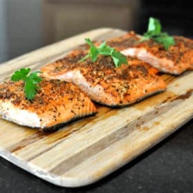peppered salmon
