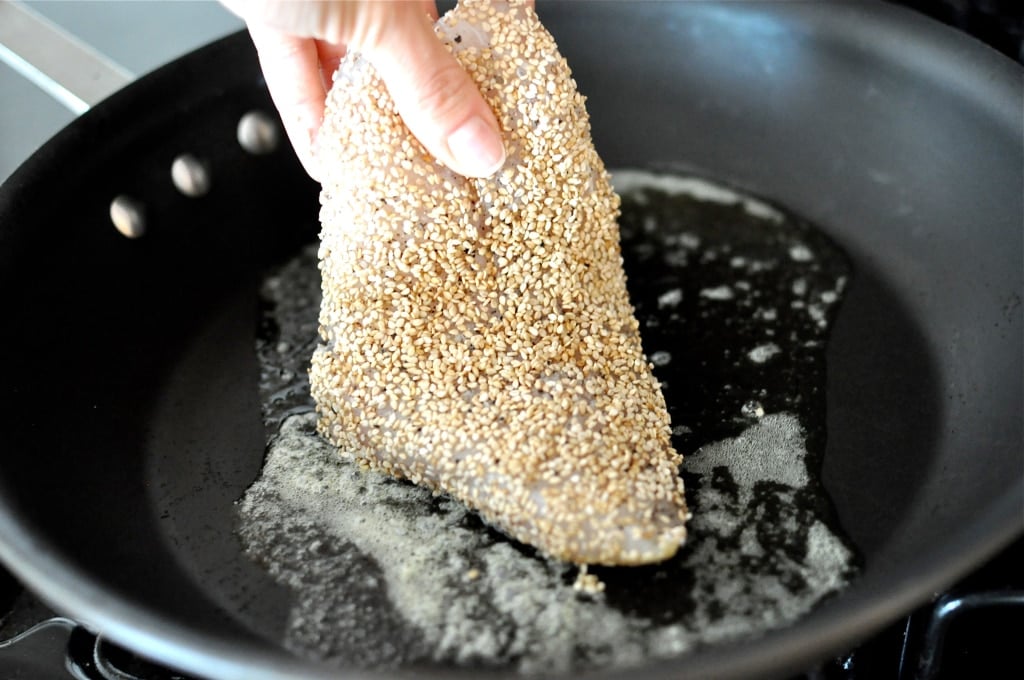 Sesame Seed Crusted Snapper