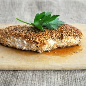 Sesame Seed Crusted Snapper