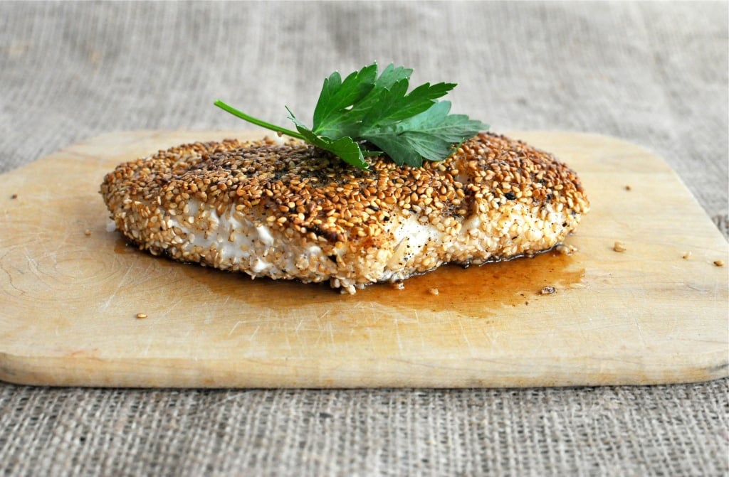 Sesame Seed Crusted Snapper