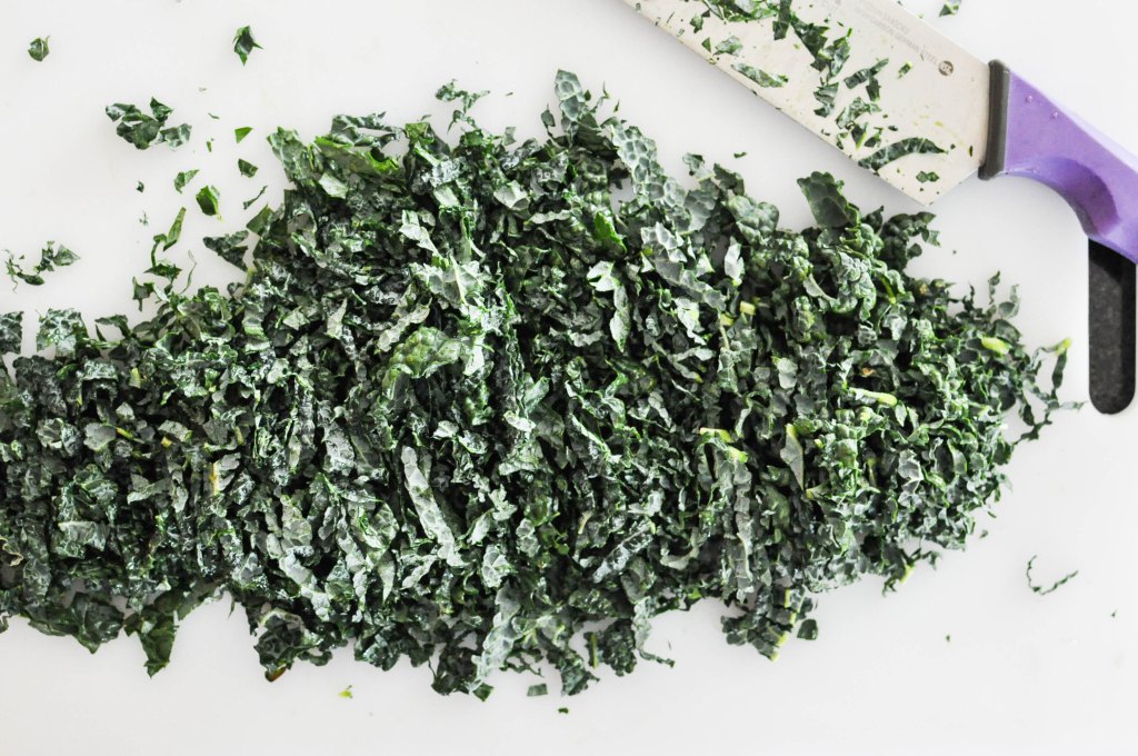 shredded kale