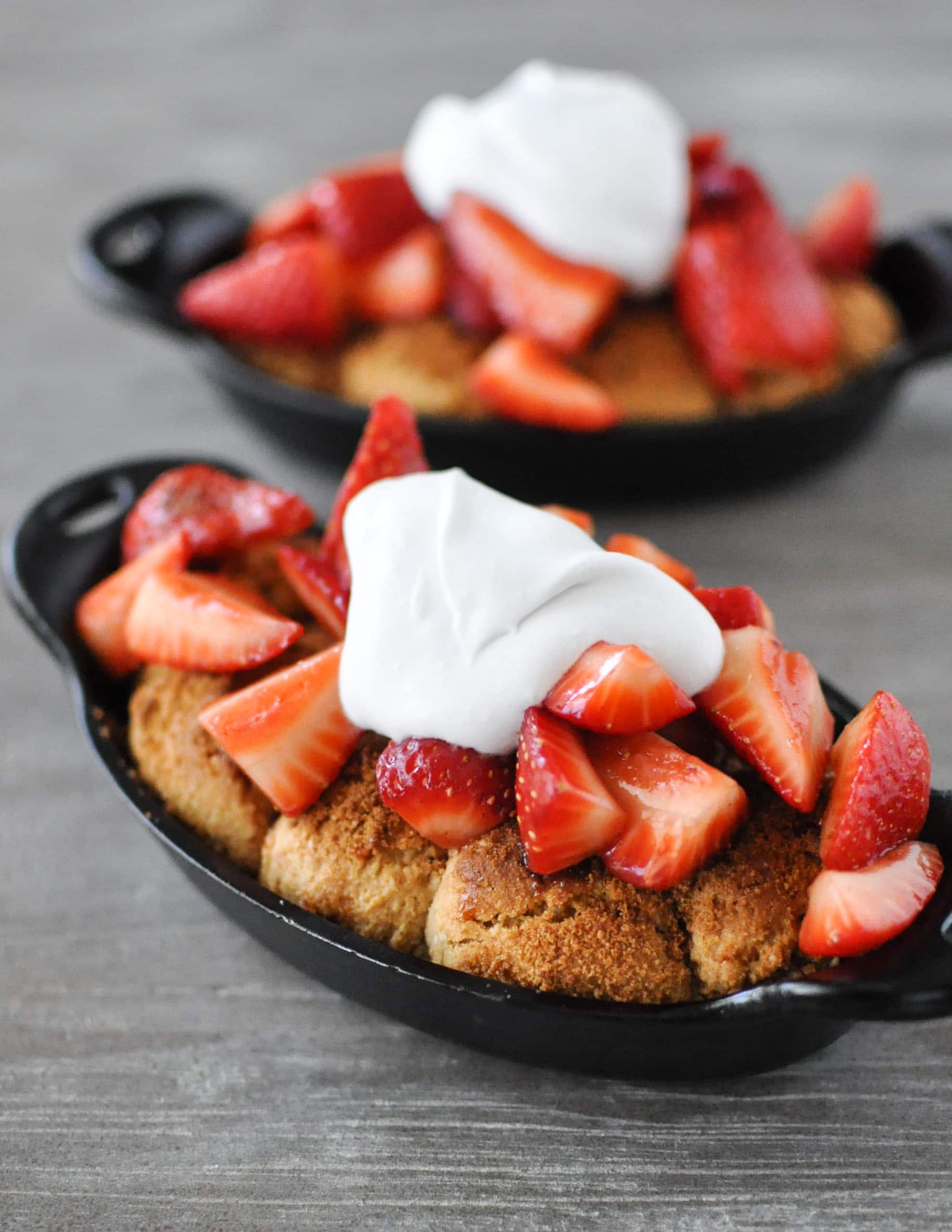 Strawberry Shortcake Skillets