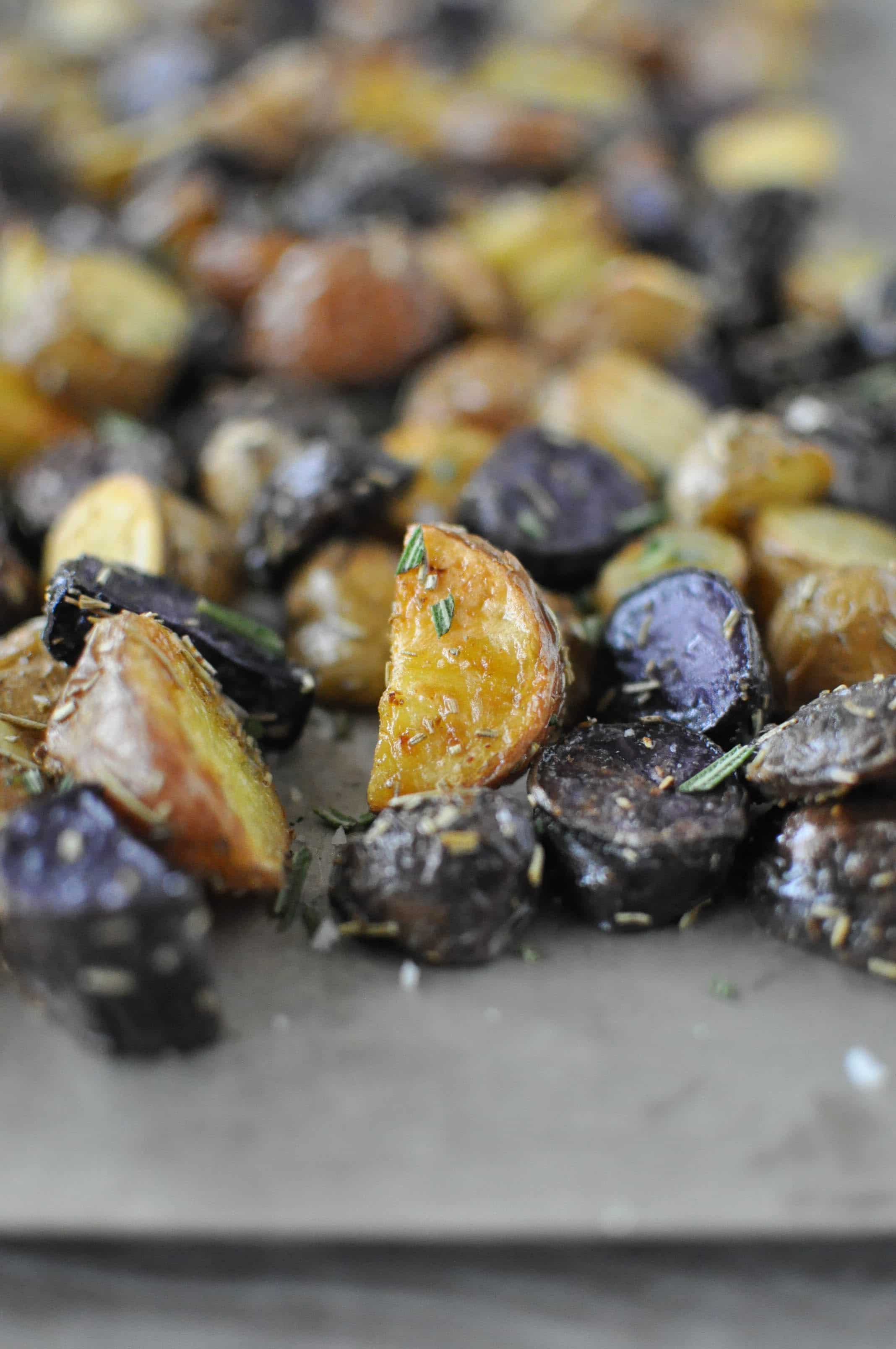 Roasted Rosemary Butter Potatoes