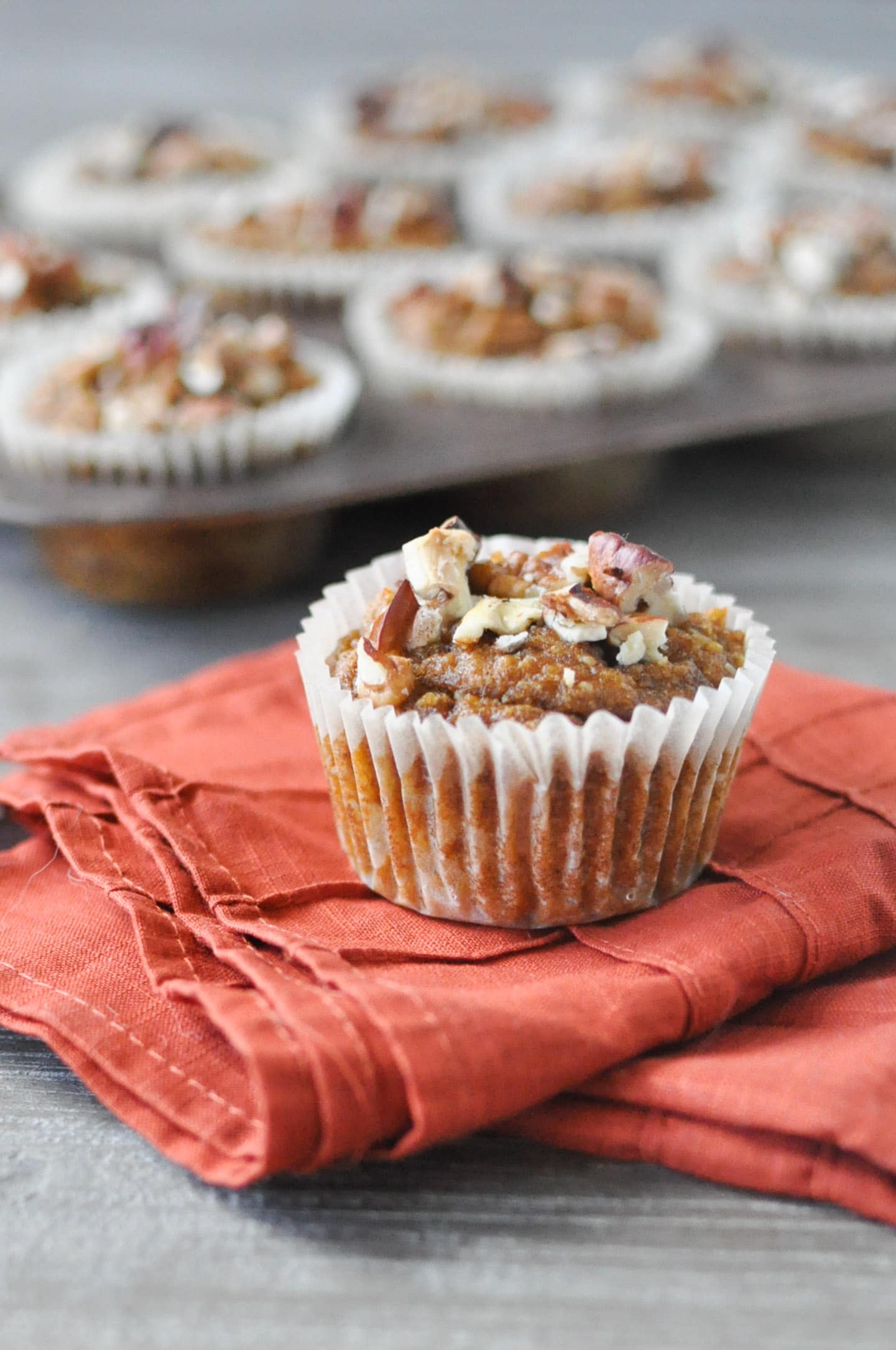 Pumpkin Pie Banana Nut Muffins