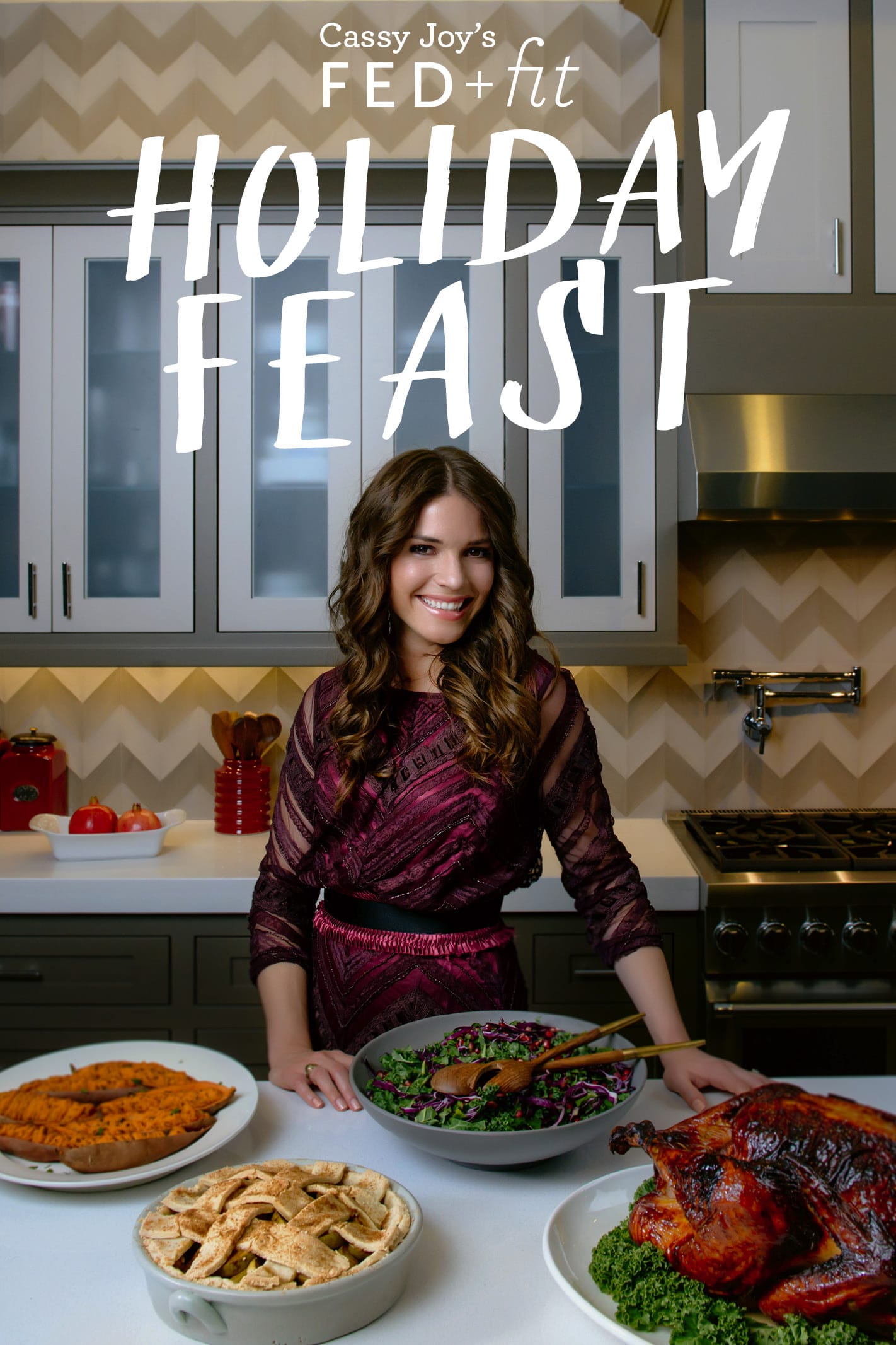 COVER Cassy Joy's Fed+Fit Holiday Feast Ebook