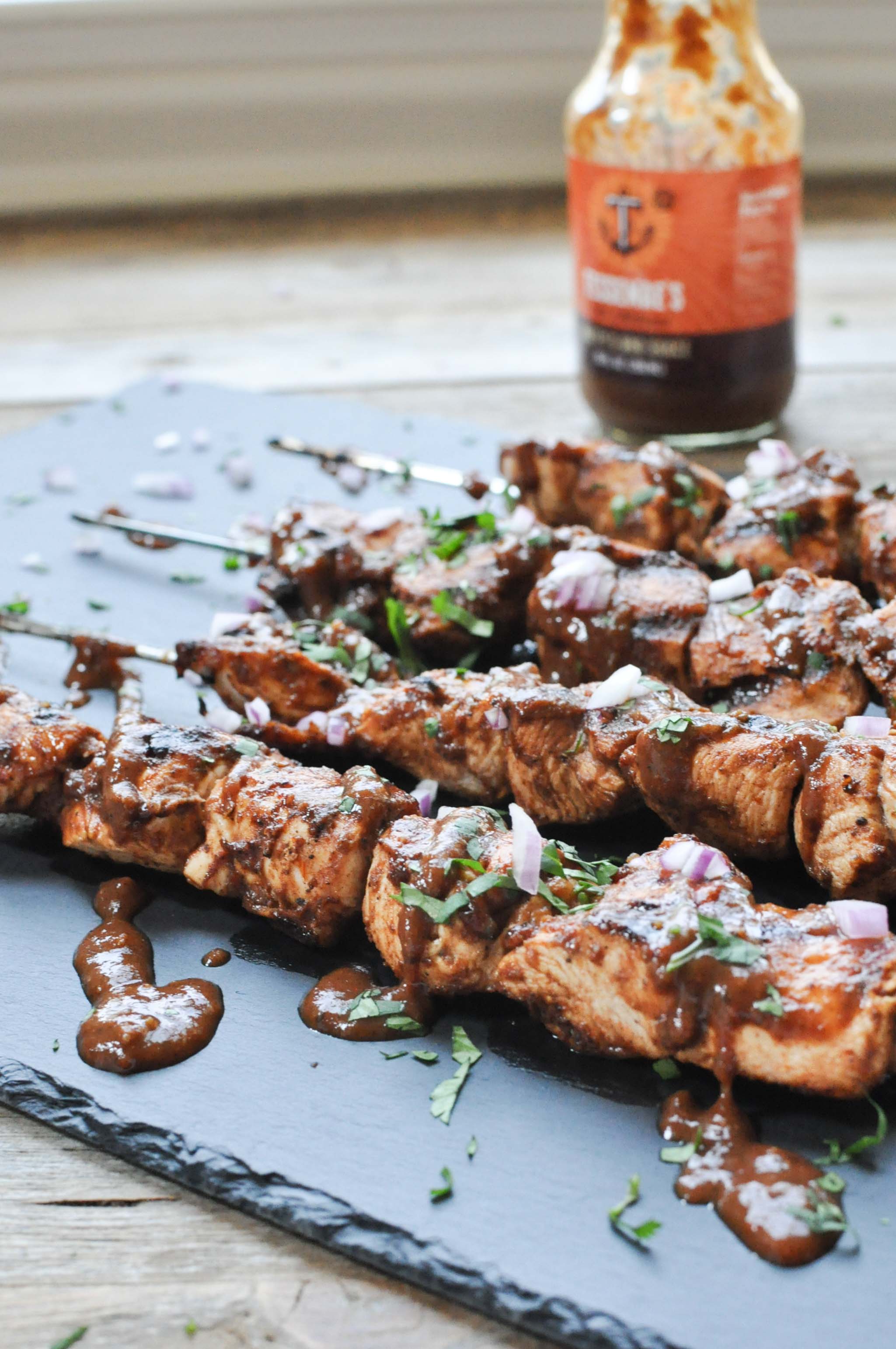 Grilled BBQ Chicken Nuggets