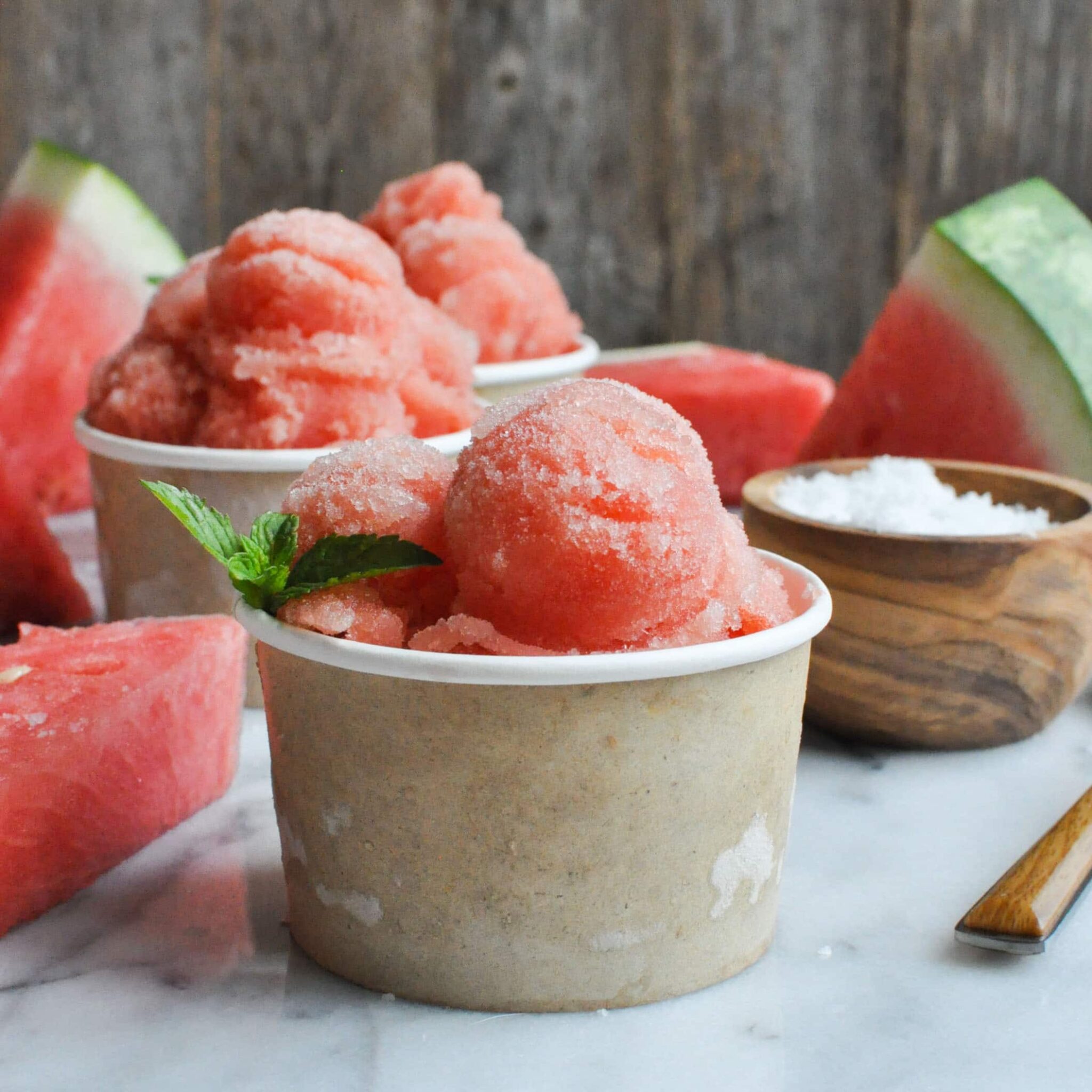 Salted Watermelon Ice