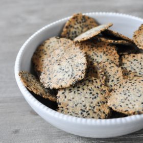 Spiced Seed Crackers (Plant Based & Nut Free)