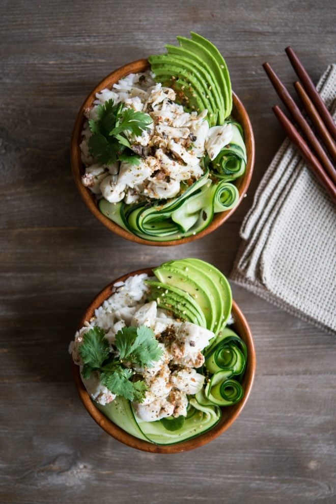 Furikake Crab Bowls 