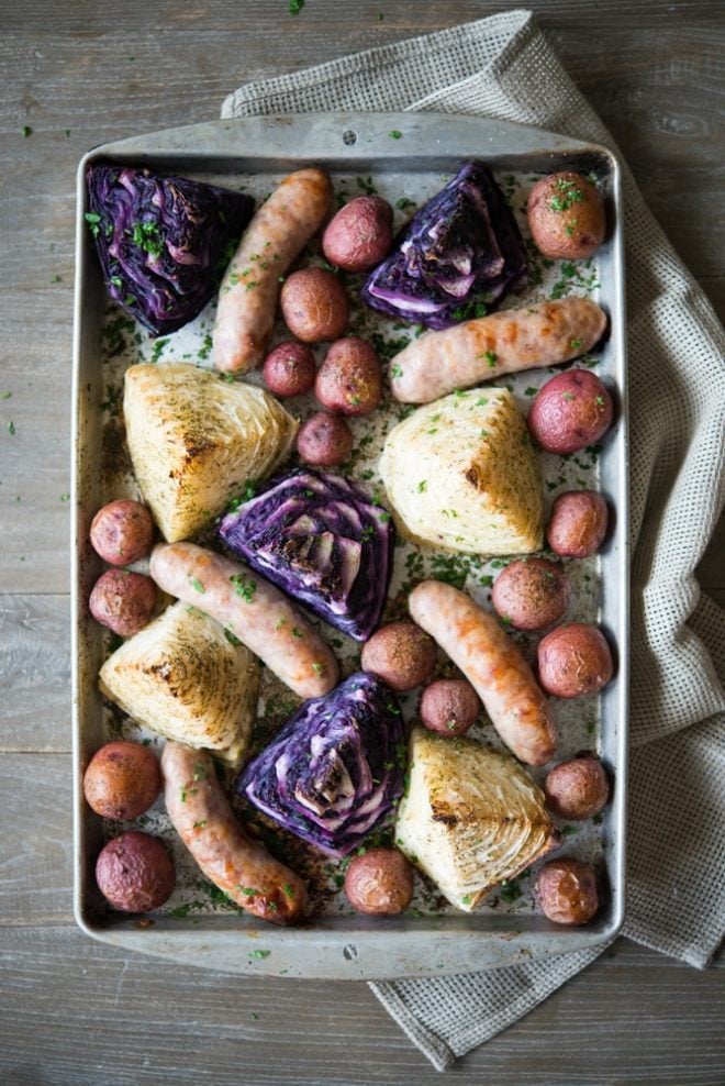 Sheet Pan Sausage and Potatoes - Everyday Family Eats