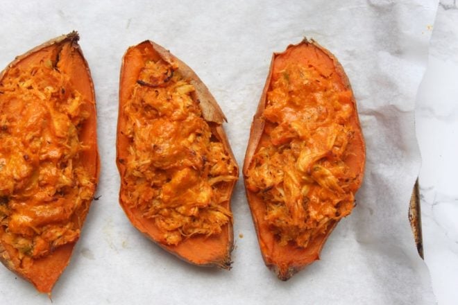 buffalo-chicken-twice-baked-sweet-potatoes-4