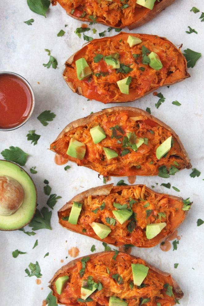 buffalo-chicken-twice-baked-sweet-potatoes-8