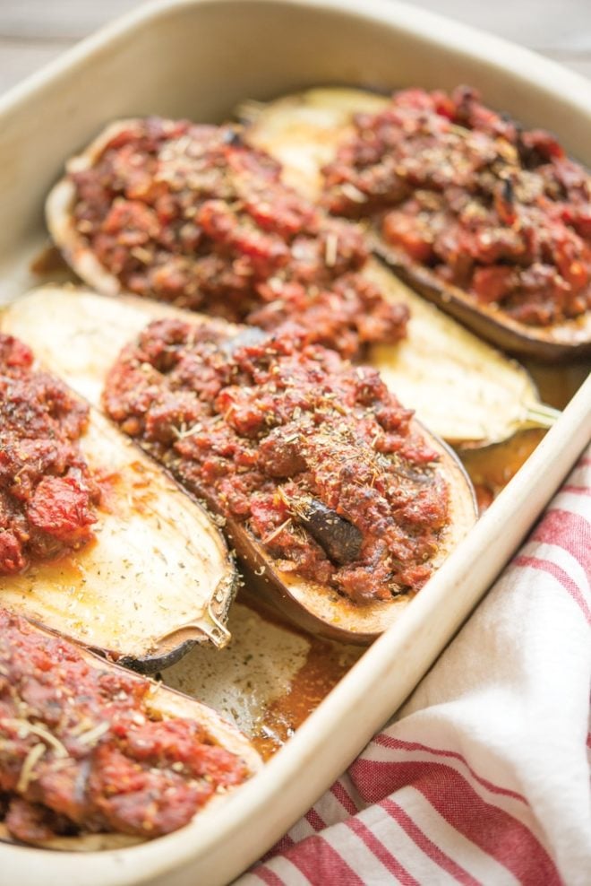 Italian Stuffed Eggplant