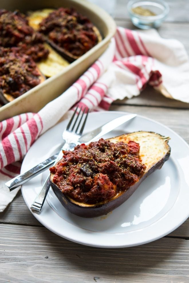 Italian Stuffed Eggplant