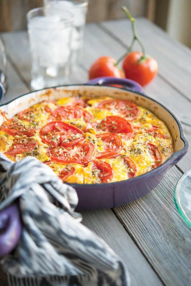 Sausage & Tomato Frittata