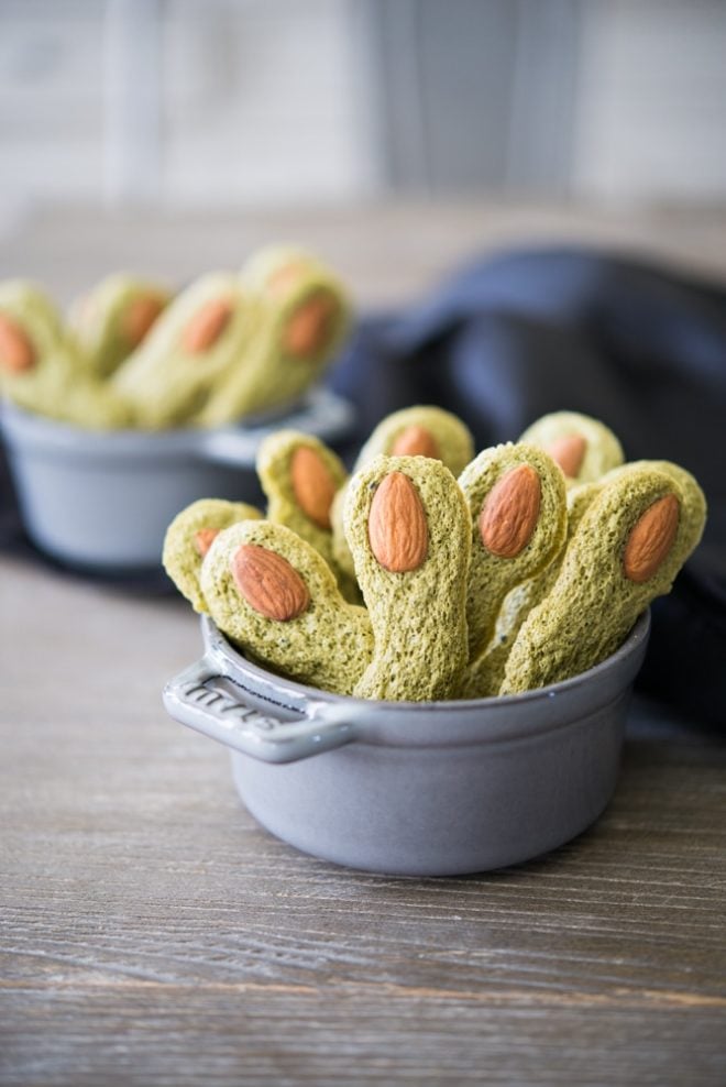 Witches' Finger Cookies (gluten-free)