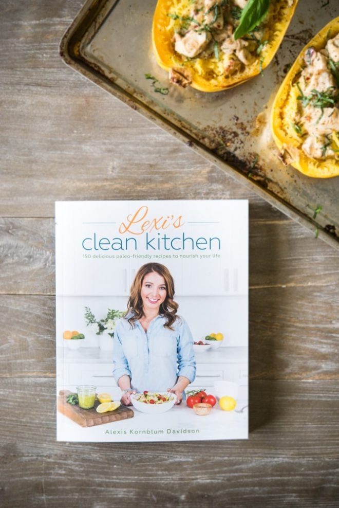 overhead view of Lexi's Clean Kitchen Cookbook