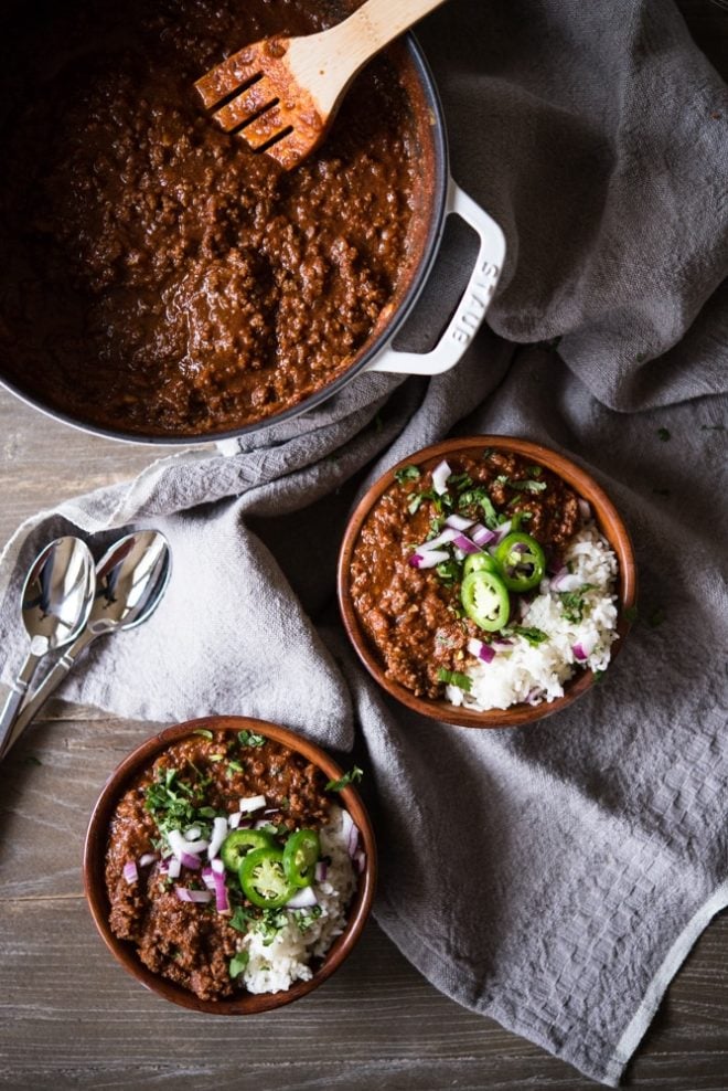 paleo bison chili