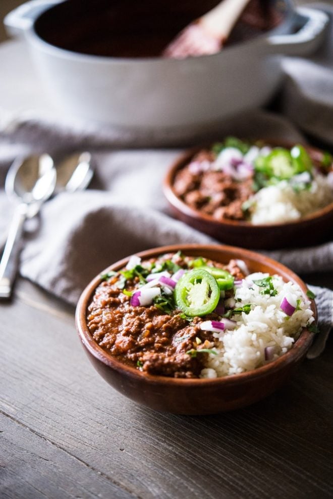 paleo bison chili