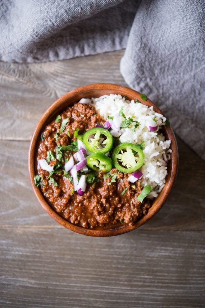 paleo bison chili