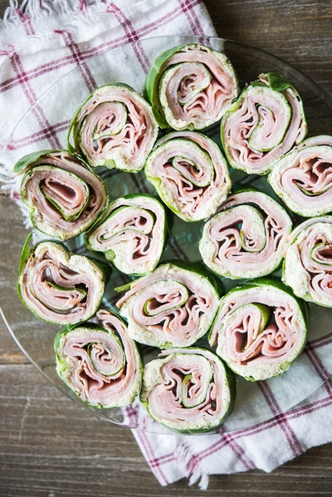 Simple Veggie Pinwheels - Healthy Fitness Meals