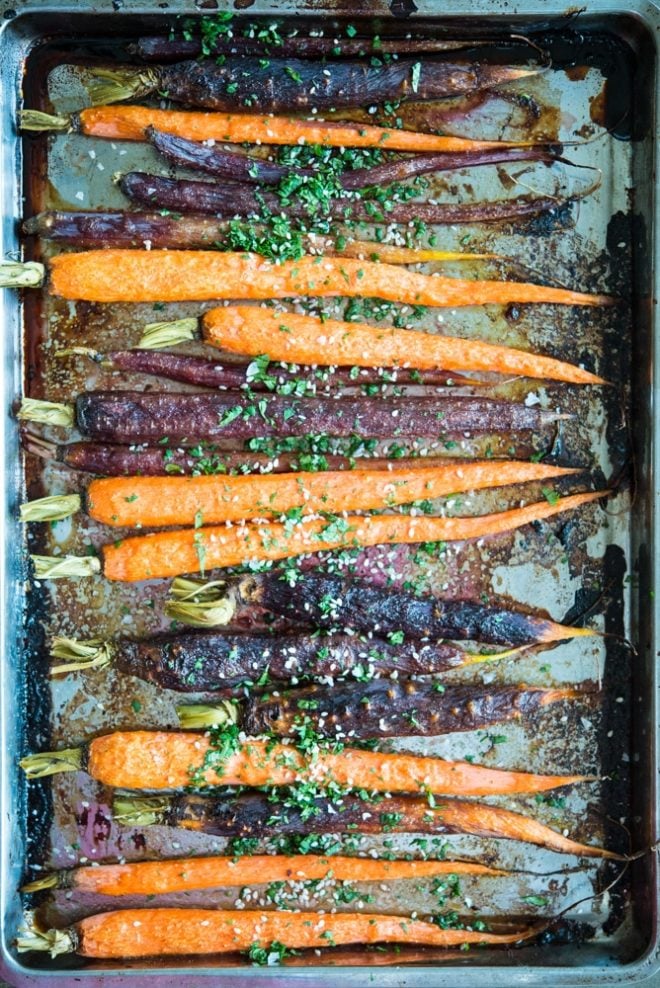 Ginger Orange Caramelized Carrots 