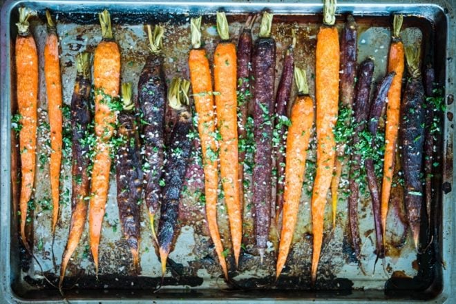 Ginger Orange Caramelized Carrots 