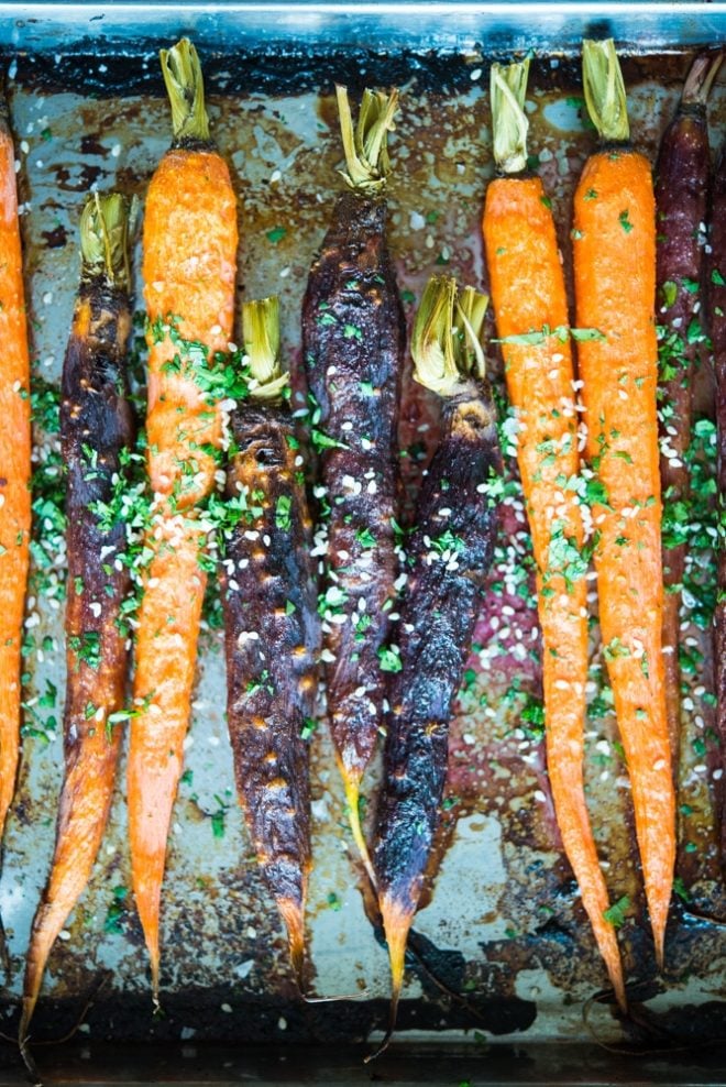 Ginger Orange Caramelized Carrots 