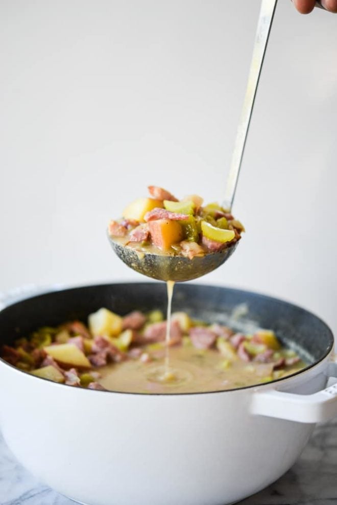 Spiced Ham & Potato Soup