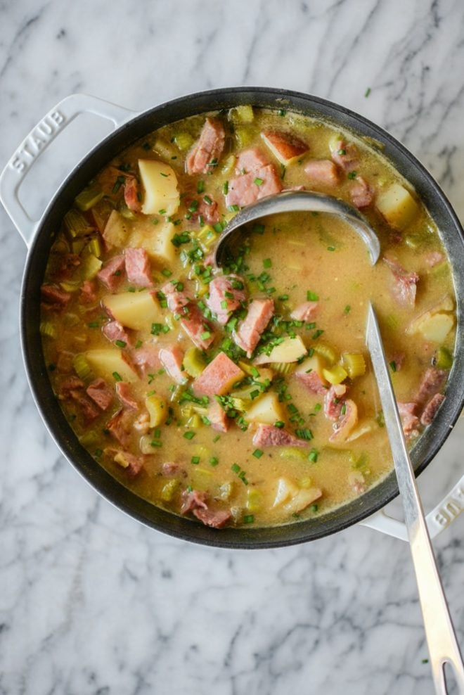 Spiced Ham & Potato Soup