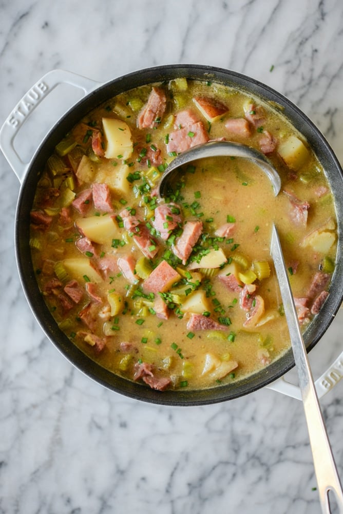 healthy soup roundup leftover ham and potato soup