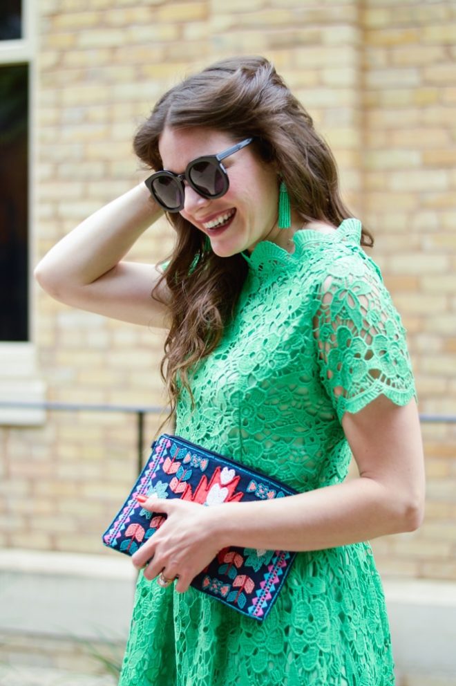 Summer Crochet Midi Dress