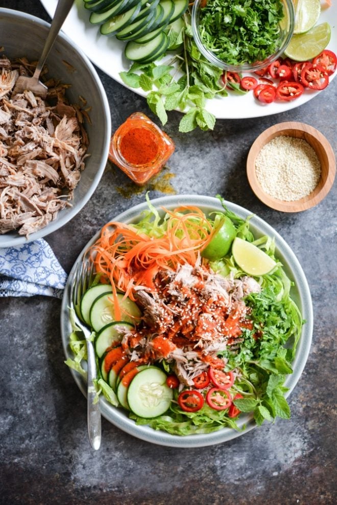 Big Batch Thai Pork Salad