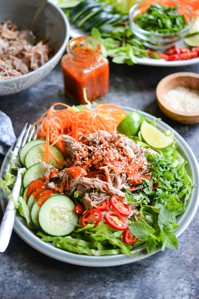Big Batch Thai Pork Salad