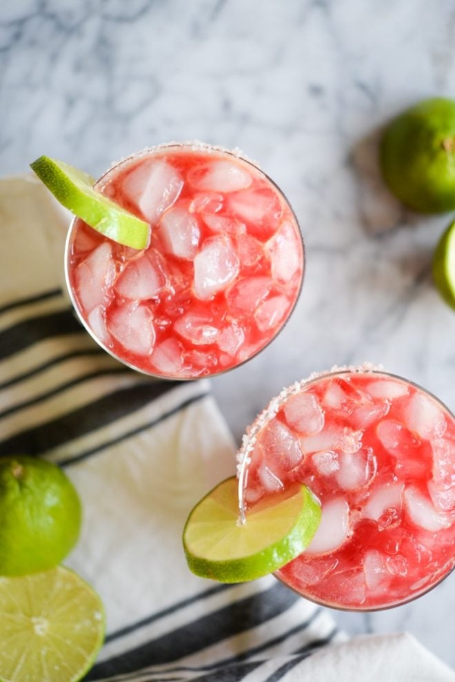 ginger beet margaritas