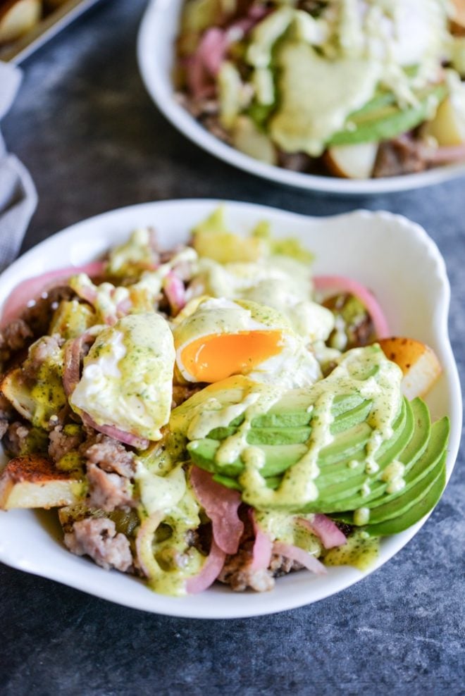 loaded breakfast fries