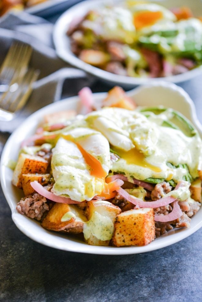 loaded breakfast fries