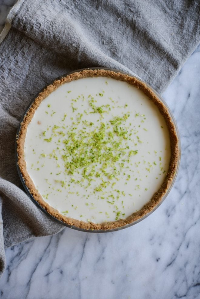 no bake key lime pie