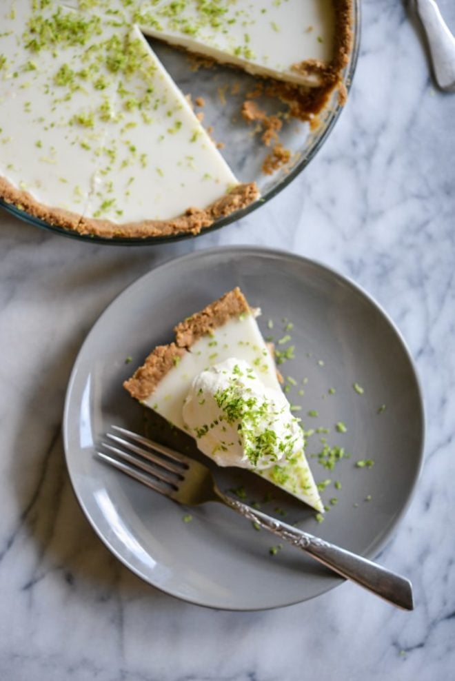 no bake key lime pie