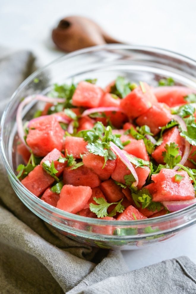 Spicy Watermelon Salad